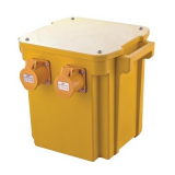 1500vA 16A Twin Socket 110V Portable Site Transformer